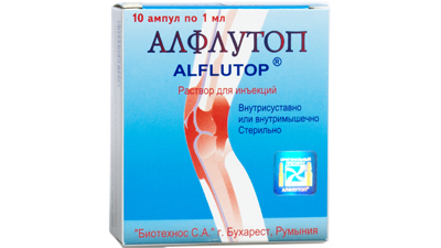 Алфлутоп при лечении артроза коленей