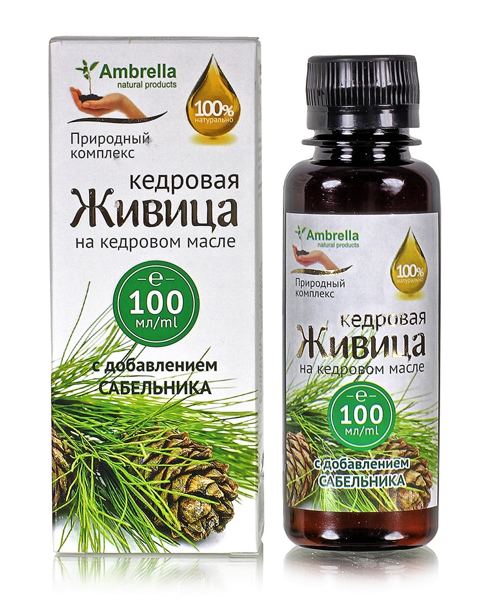 Живица кедровая в фабричной упаковке