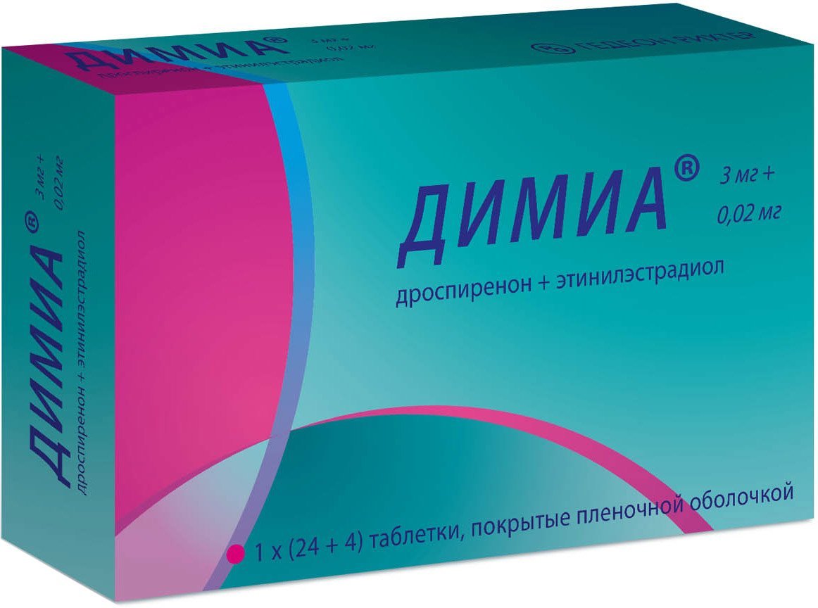 Таблетки "Димиа"
