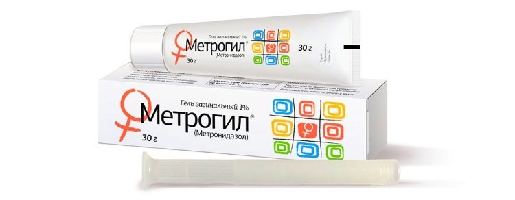 Вагинальный Метрогил гель