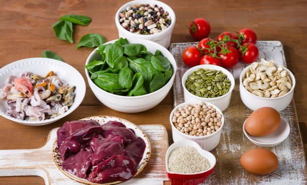 Продукты для поддержания оптимального уровня гемоглобина