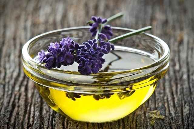 Домашнее масло с лавандой