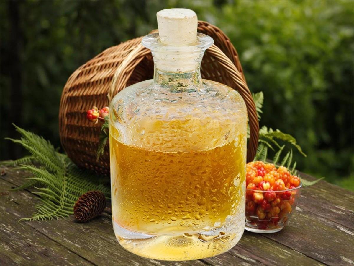 Настойка из чашечек морошки