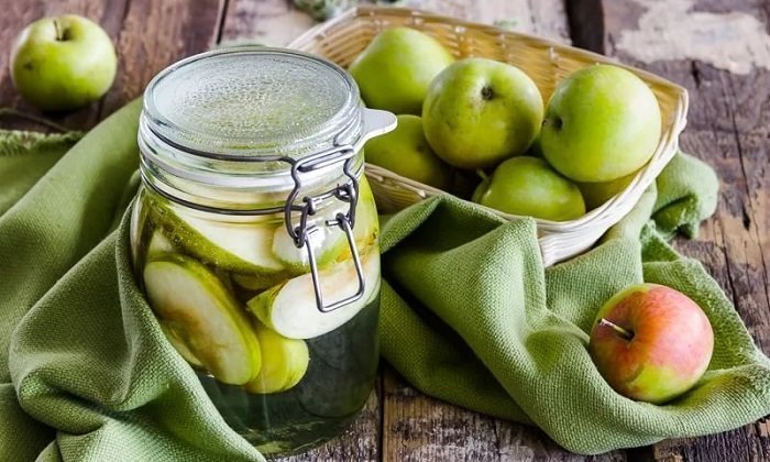 Рецепты народной медицины с яблоками