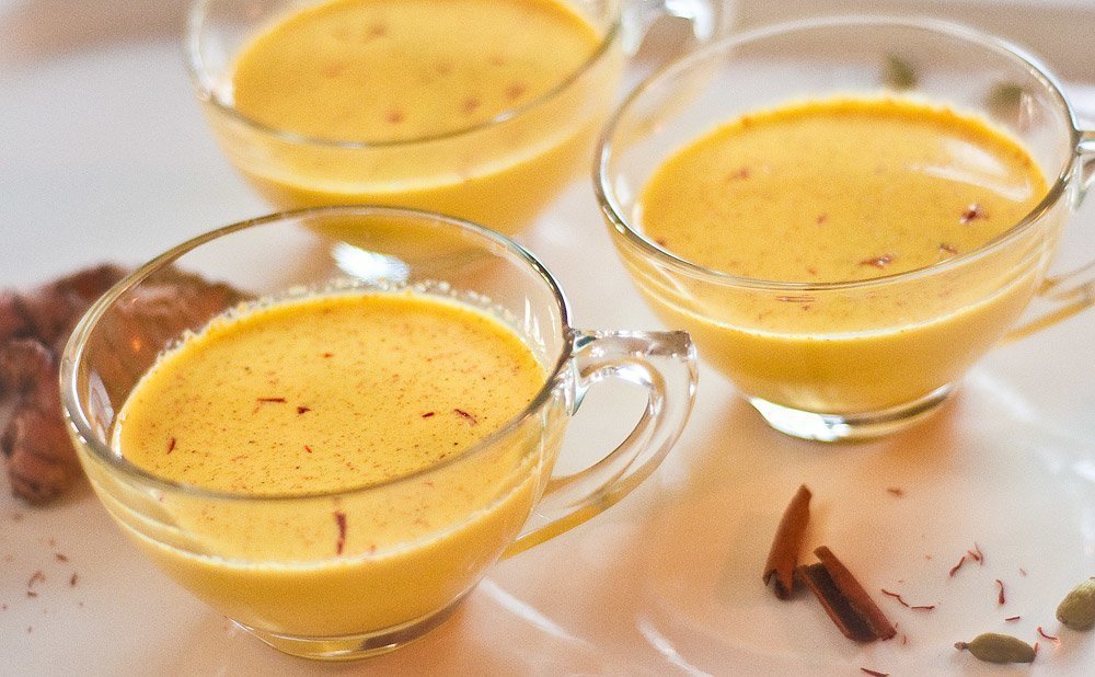 Шафран с молоком