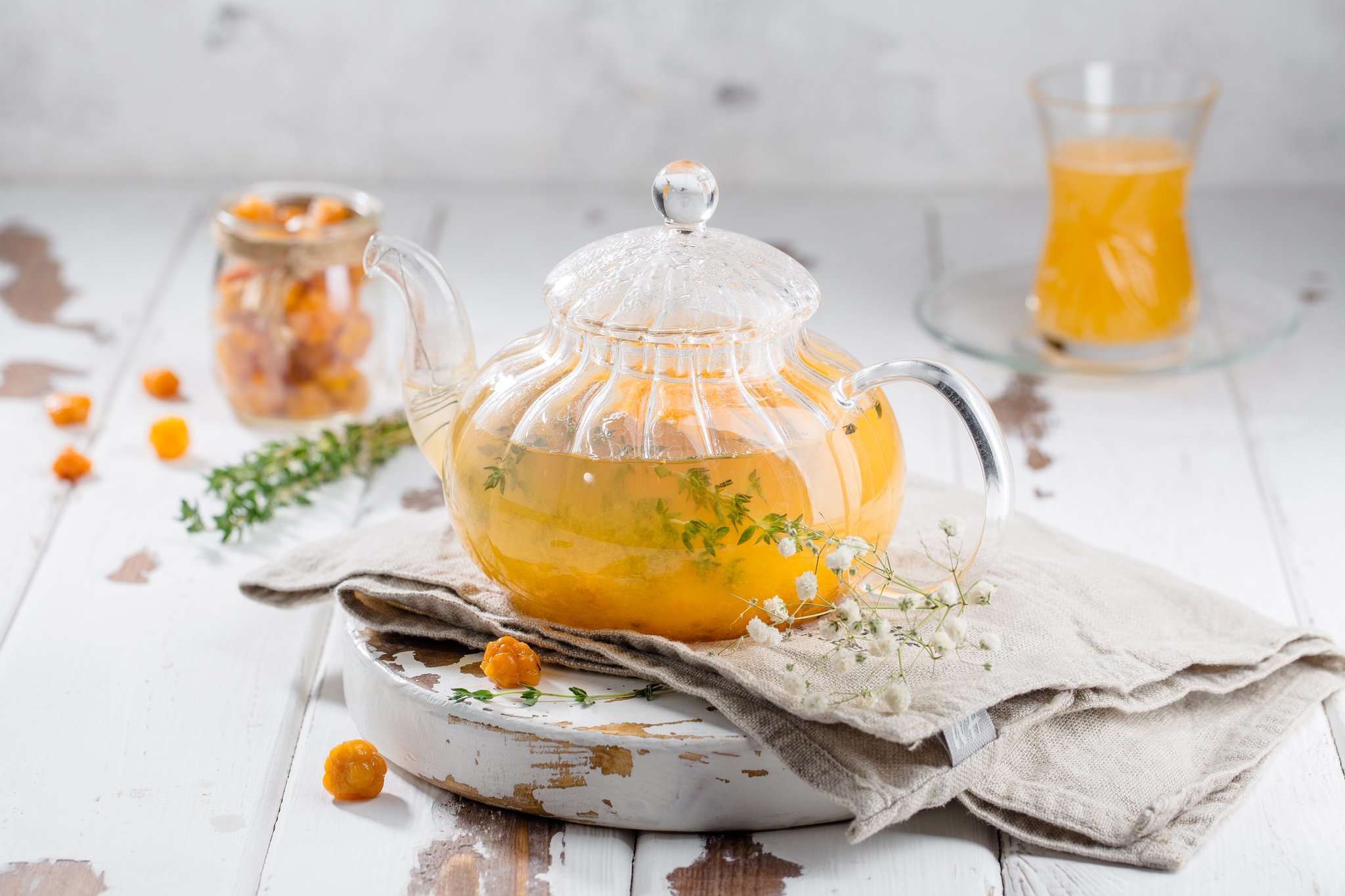 Чай из сибирской морошки