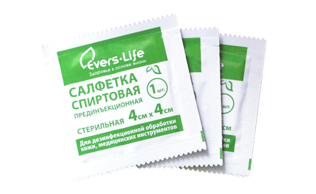 Спиртовая салфетка