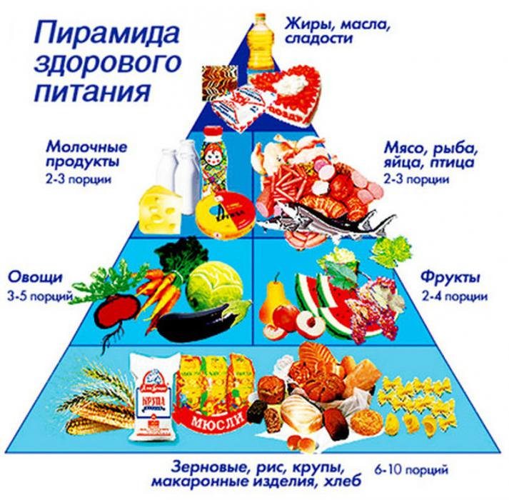 Пирамида здорового питания Пирамида здорового питания