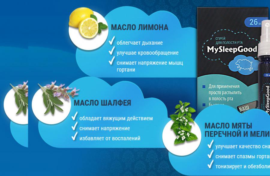 Спрей Mysleepgood Спрей Mysleepgood