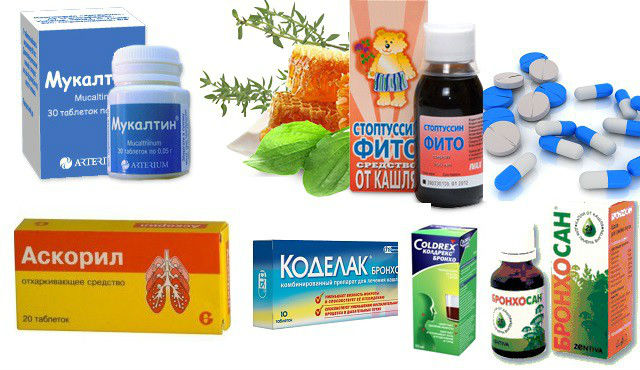 Препараты от кашля