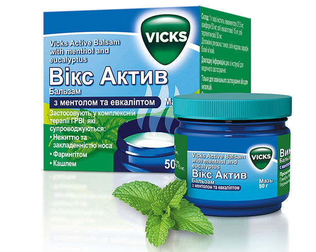 Викс Актив мазь